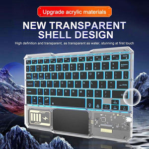 Touchpad Ultra Thin Wireless Mini Bluetooth Keyboard KB333 / KB-333