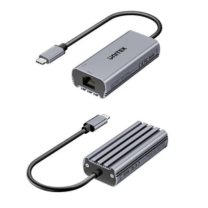 Unitek USB C To Ethernet Adapter 5GBPS For Computer, Smartphone, Android , Mac OS, Apple OS , Apple IOS. Type C to RJ45 Ethernet U1343AGY01