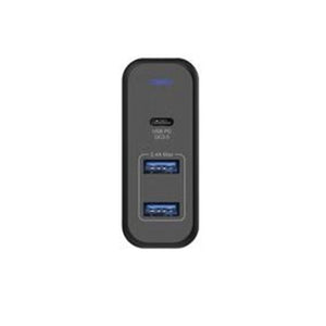 Universal Travel Adaptor with 2x USB + 1x Type C EU Plug 60W Unitek  P1102A