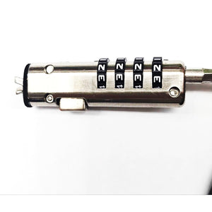 Wedge Lock  / Noble Lock  Notebook Security Cable Number Combination Lock LU-206