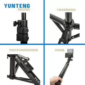 Selfie Stick Tripod for Smartphone YunTeng 91666 lightweight Moblie Expandable Tripod