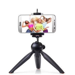 Yunteng  Portable Pocket Travel Tripod with  Mobile Phone Clip Holder YT 228