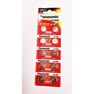 Panasonic Alkaline Button Cell Battery LR1130 1.5V