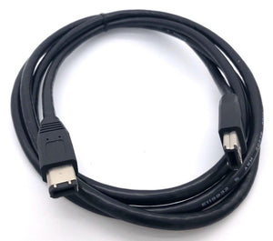 Firewire 400 Cable 6P-6P (6Pin to 6Pin) 1.8Meter Black