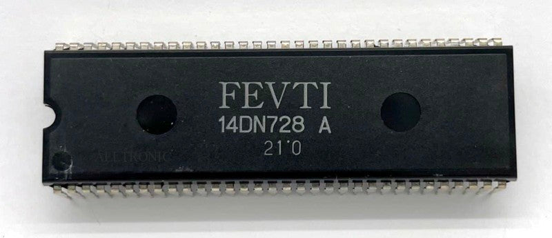 Original IC Microporcessor / IC 14DN728 A FEVTI Dip64 Appl : Funai