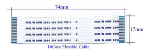 Flexible cable FC 16way 74mm x 17mm  for Audio CD Player