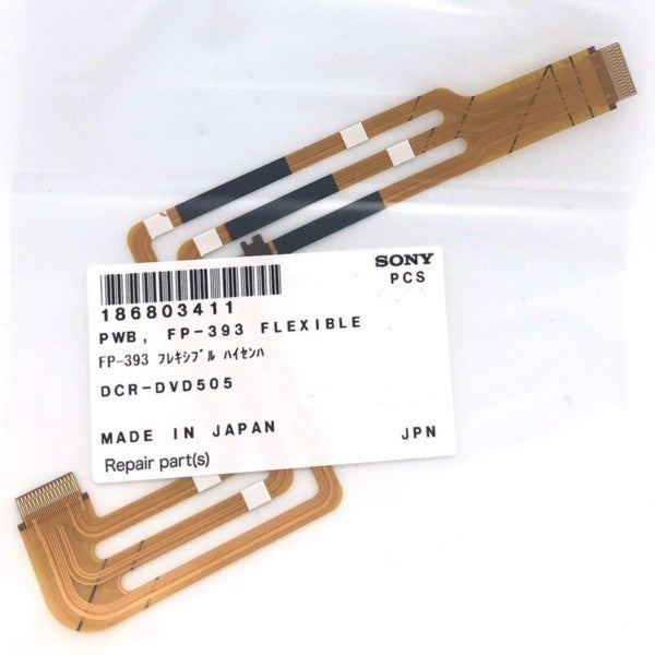Genuine Camcorder Flexible cable FP393 186803411 Sony
