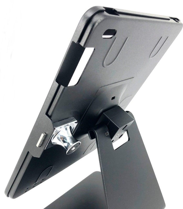 Table / Tablet Stand / Holder with Keylock 24012FB suitable for Ipad 2,3,4,5,6 (Black)