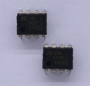 Memory IC / EEprom IC ST24C02 6 / 24C02 Dip8 STM