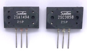 Original Audio Power Amplifier Transistor 2SA1494 / 2SC3858 P-Rank Sanken Japan