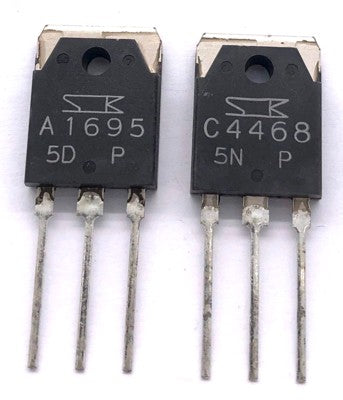 Audio Power Amplifier Transistor 2SA1695 / 2SC4468 Sanken Japan