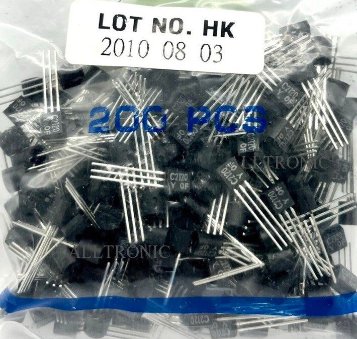 Audio NPN Power Amplifier Transistor 2SC2120Y / 2SC2120-Y TO92 Toshiba ...