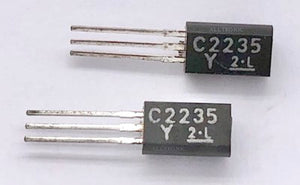 Original Silicon NPN Epitaxial Planar Type Transistor 2SA965 / 2SC2235  TO92 Toshiba
