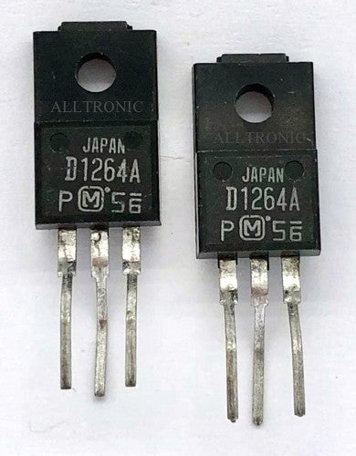 Color TV Vertical Deflection Output Transistor 2SD1264A / D1264A TO220F Panasonic