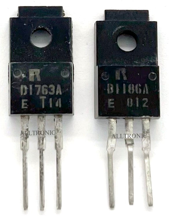 Audio Amp Silicon NPN Power Transistor 2SB1186A / 2SD1763  TO220-F Rohm