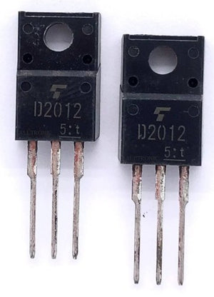 Genuine Audio Power Amplifier Transistor 2SD2012 TO220F Toshiba