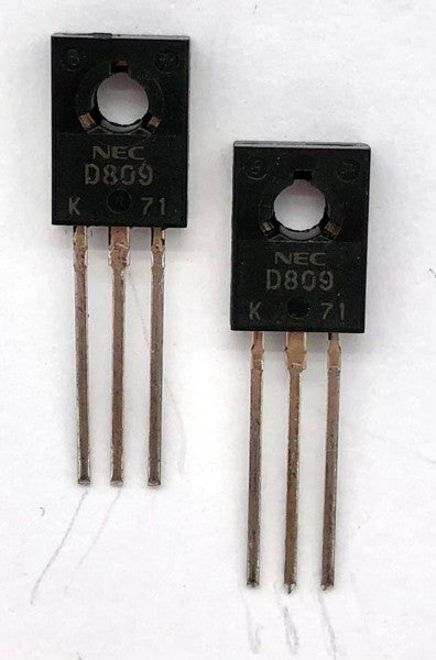 Audio Power Amplifier Transistor 2SD809-K TO126 NEC