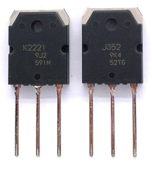Original Audio Power Amplifier Transistor 2SJ352/ 2SK2221 Pair / Renesas