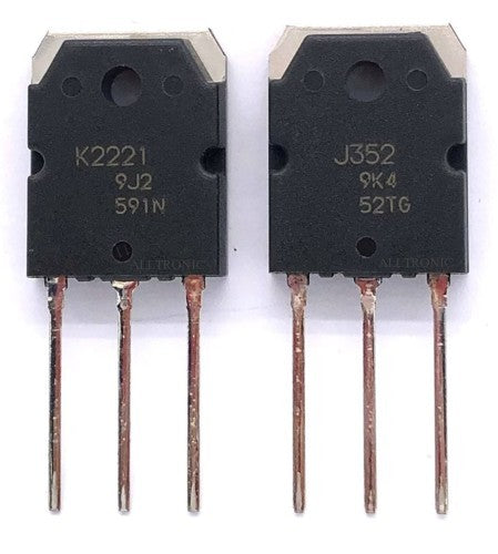 Original Audio Power Amplifier Transistor 2SJ352/ 2SK2221 Pair / Renes ...