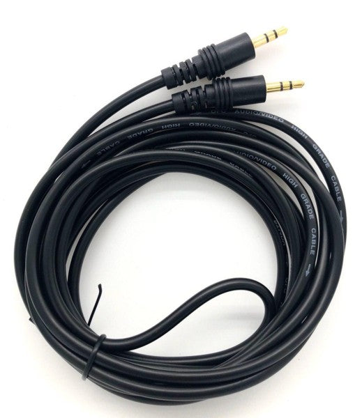 Audio Stereo Cable  3.5 to 3.5mm M/M 3Meter (Male/Male)