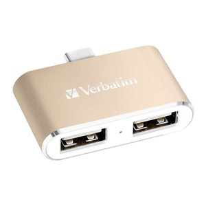 Verbatim Type C USB3.1 Dual Port USB Hub