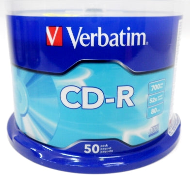 Verbatim CD-R 50Pcs Spindle 52X 700Mb #94691