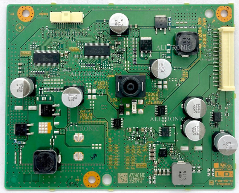 Genuine LED TV Driver MCB Assy Svc LD1 2DRV 49F A2226114C for Sony ...