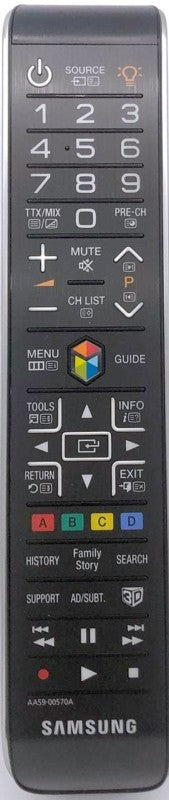 Genuine LED TV Remote Control AA59-00570A / AA5900570A for Samsung