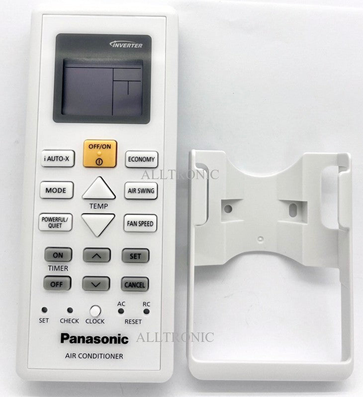Genuine Air Con Remote Control 07520 + Holder for Panasonic Inverter Split unit