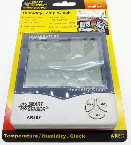 Humidity Temperature Meter Digital Thermometer AR807