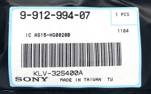 LED TV Gamma Driver  / Tcon IC  AS15HG QFP48 Ecmos / Sony 991299407