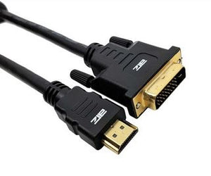 HDMI to DVI 24+1 Cable M/M  (2Meter) ATZ