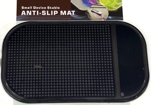 Anti slip Mat 140mm x 80mm x 2mm Black Sticky mat