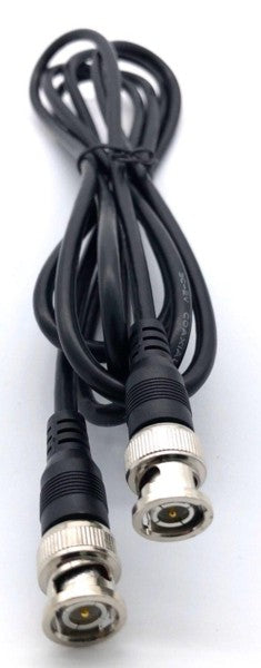 Cable BNC to BNC Coxial Cable 2Meter (RG58 -RF)  Black