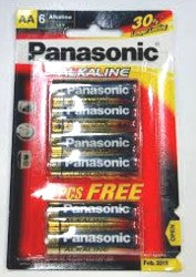 Panasonic Alkaline Battery AA 4+2pc/pak