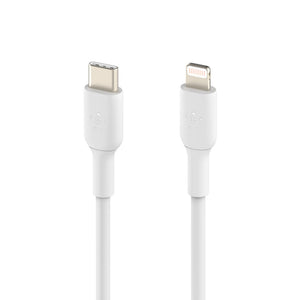 Belkin USB-C to Lightning Cable 1Meter (3.3ft) Model: CAA003bt1MBK /  CAA003bt1MWH / CAA003bt1MMG