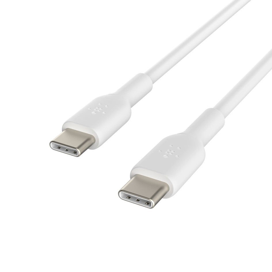 Belkin USB-C to USB-C Cable 1Meter White  Model: CAB003Bbt1MWH