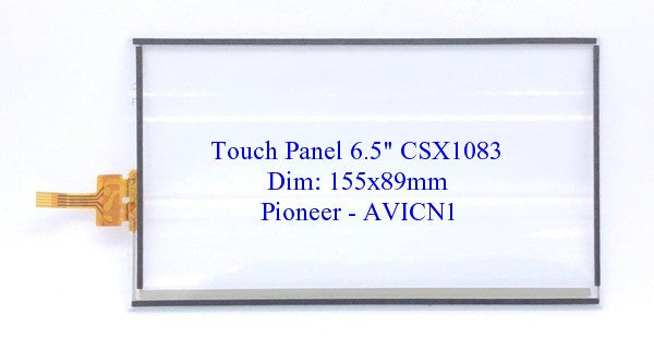 Car Audio CD/DVD Touch Panel 6.5" 155x89mm  CSX1083 Pioneer