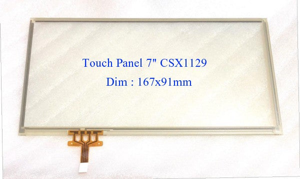 Car Audio CD/DVD Touch Panel 7" 167x90mm CSX1129 = CSX1093 Pioneer