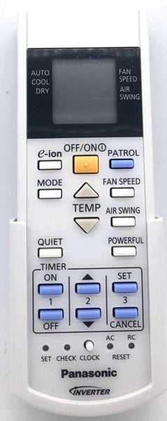 Genuine Air Con Remote Control  A75C3167 Panasonic Inverter AC