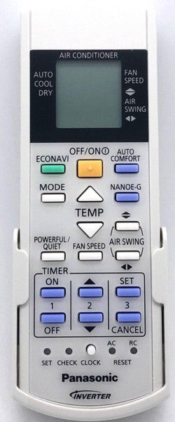 Genuine Air Con Remote Control  CWA75C3883 Panasonic
