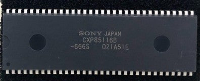 Sony TV IC Microporcessor CXP85116B-666S = 657S P/No. 875289433 Sony