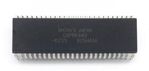 TV IC Microporcessor Sony CXP86449-623S Dip 52 P/No. 875290621