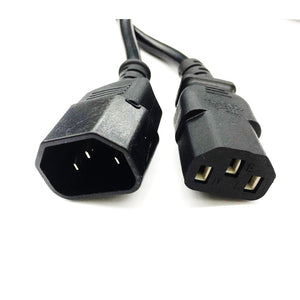 Power Cord C13 to C14 1.5Meter Extension 10A/250V 3x1mm2
