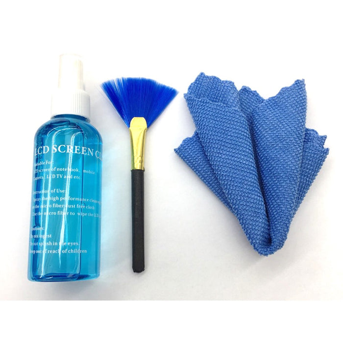 LCD/LED Monitor Screen Cleaning Kit for Tablet / Keyboard Brush FHHB010E