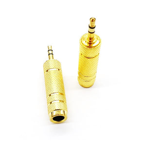 Audio Stereo Jack 6.3mm Female to 3.5mm Male