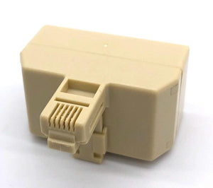 Telephone Connector RJ11 Splitter 1 Male to 3 Female