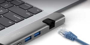 Converter USB TypeC + HDMI + Gigabit + Power Delivery Unitek D008A