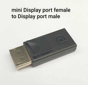 Display Port Male To Mini Display Port Female Dd19 Adaptor