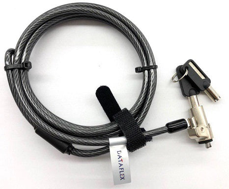 Dataflex Wedge / Noble Key Lock Notebook Security Cable Lock DF73525N ...